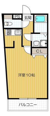 ウエストランドＫの物件間取画像